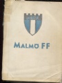 Jublieumsskrift äldre-old Malmö fotbollförening 40 år 1950